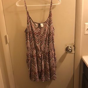 Stripped Romper
